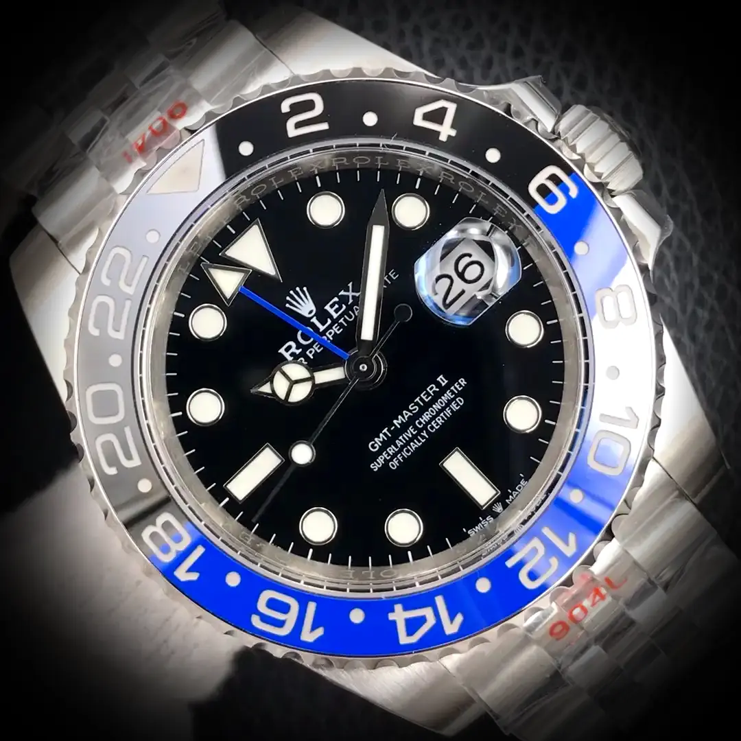 GMT-Master 126710 Schweizer Klon 40mm — Handgelenksaufnahme