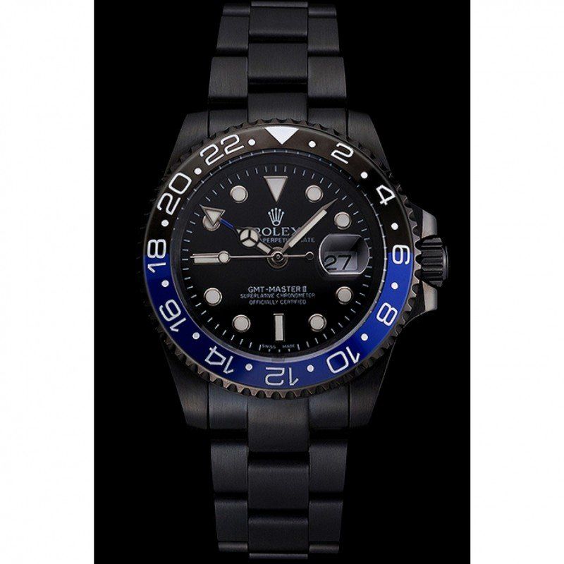 Rolex GMT-Master PR18239 Super Clone Replica 41mm — Zifferblatt-Nahaufnahme