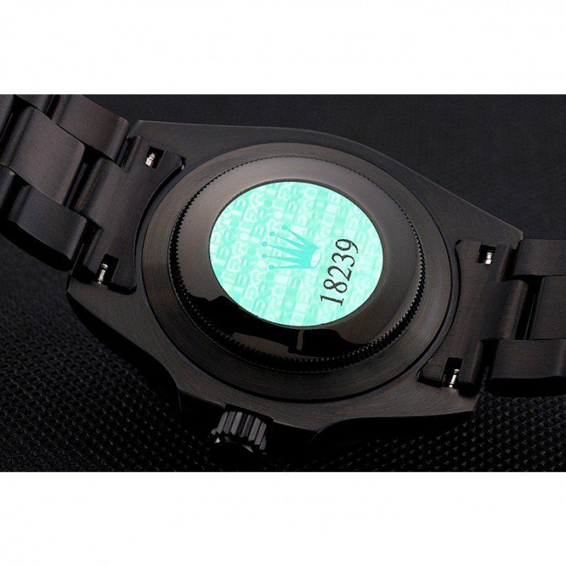 GMT-Master PR18239 Super Clone Replica Zifferblatt in schwarz — Lünette-Makro