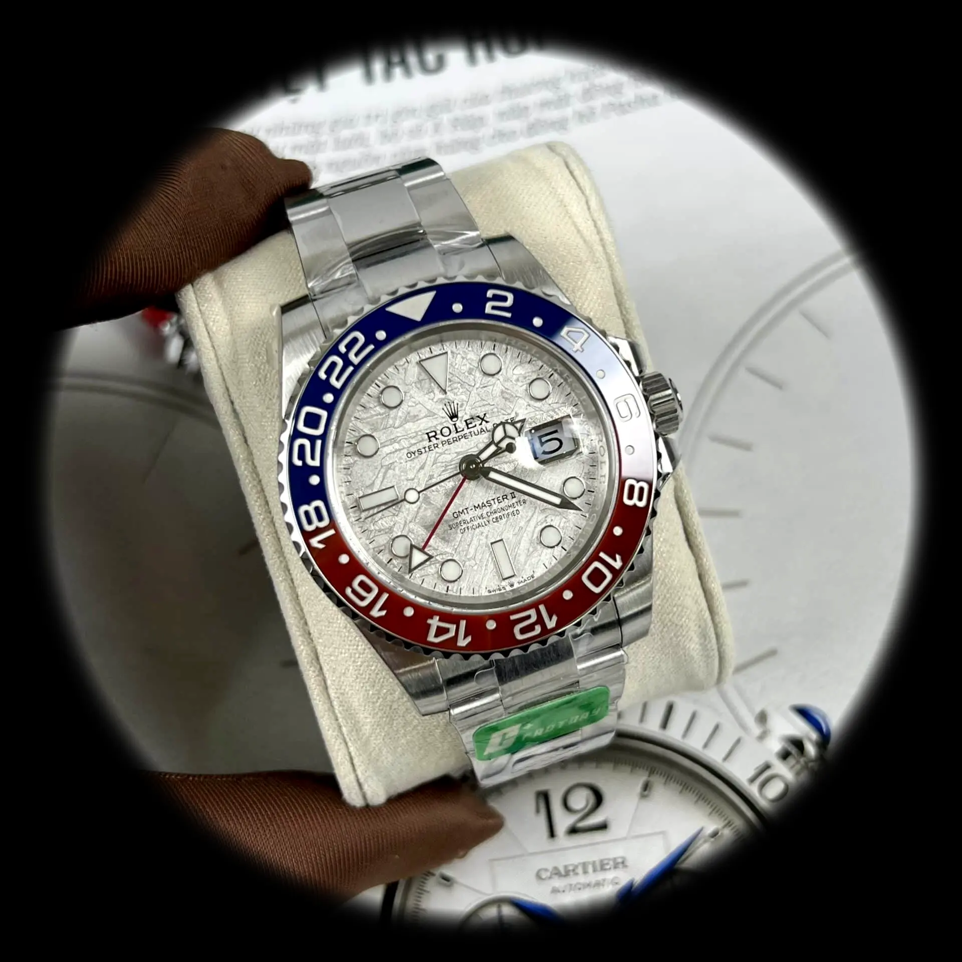 GMT-Master 126719BLRO Superclone — Seitenprofil