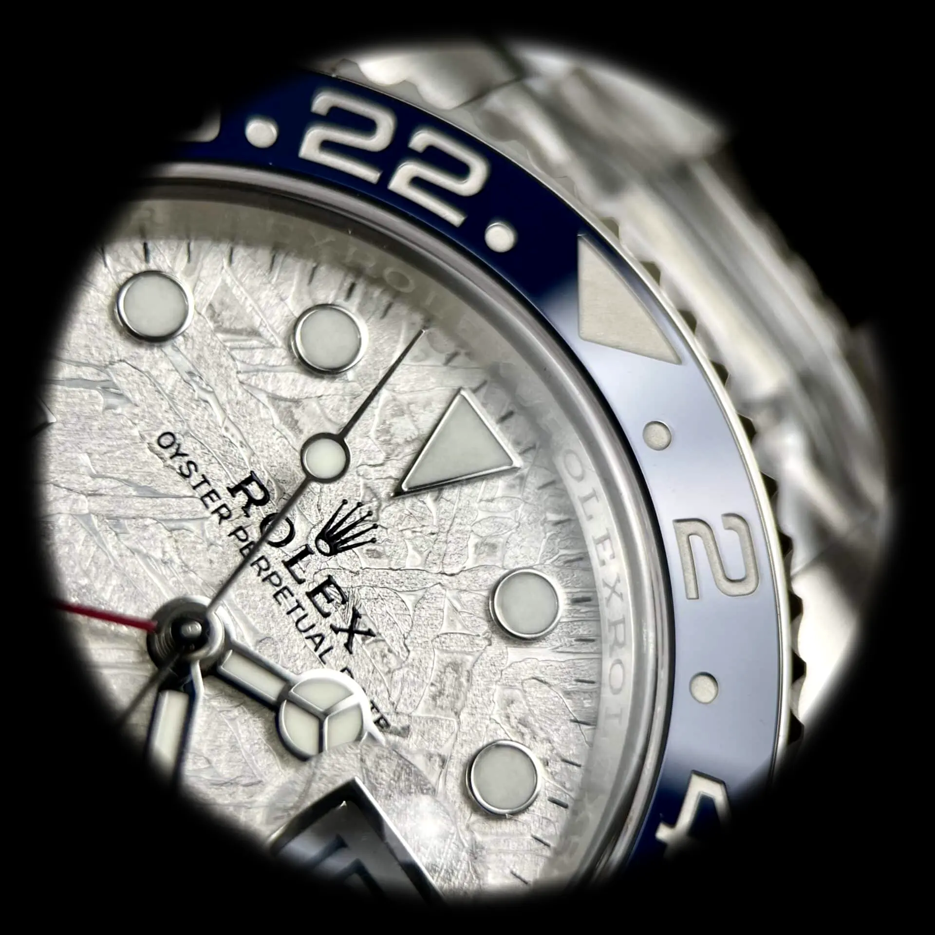 Rolex GMT-Master 126719BLRO Schweizer Replica — Armband-Detail