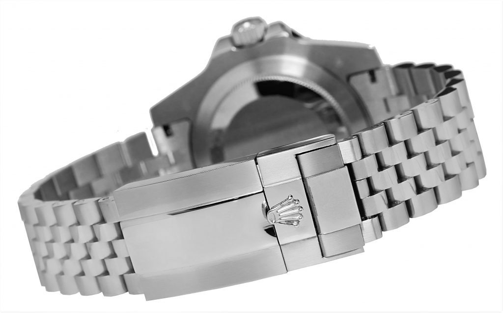 Rolex GMT-Master 126720VTNR Replica Zifferblatt in schwarz — Lünette-Makro