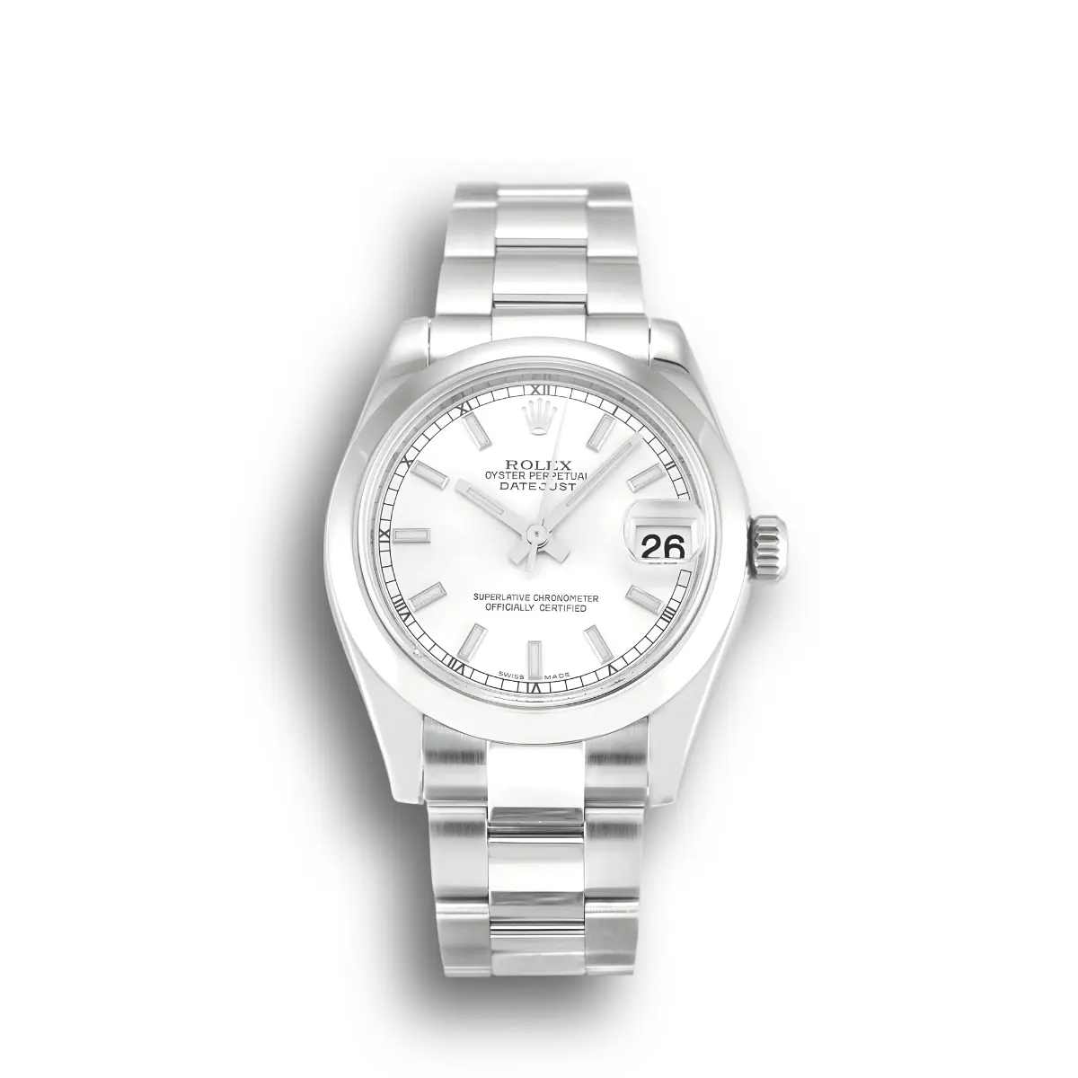 Rolex Lady-Datejust 178240 Silber Zifferblatt 30mm Oyster Edelstahl