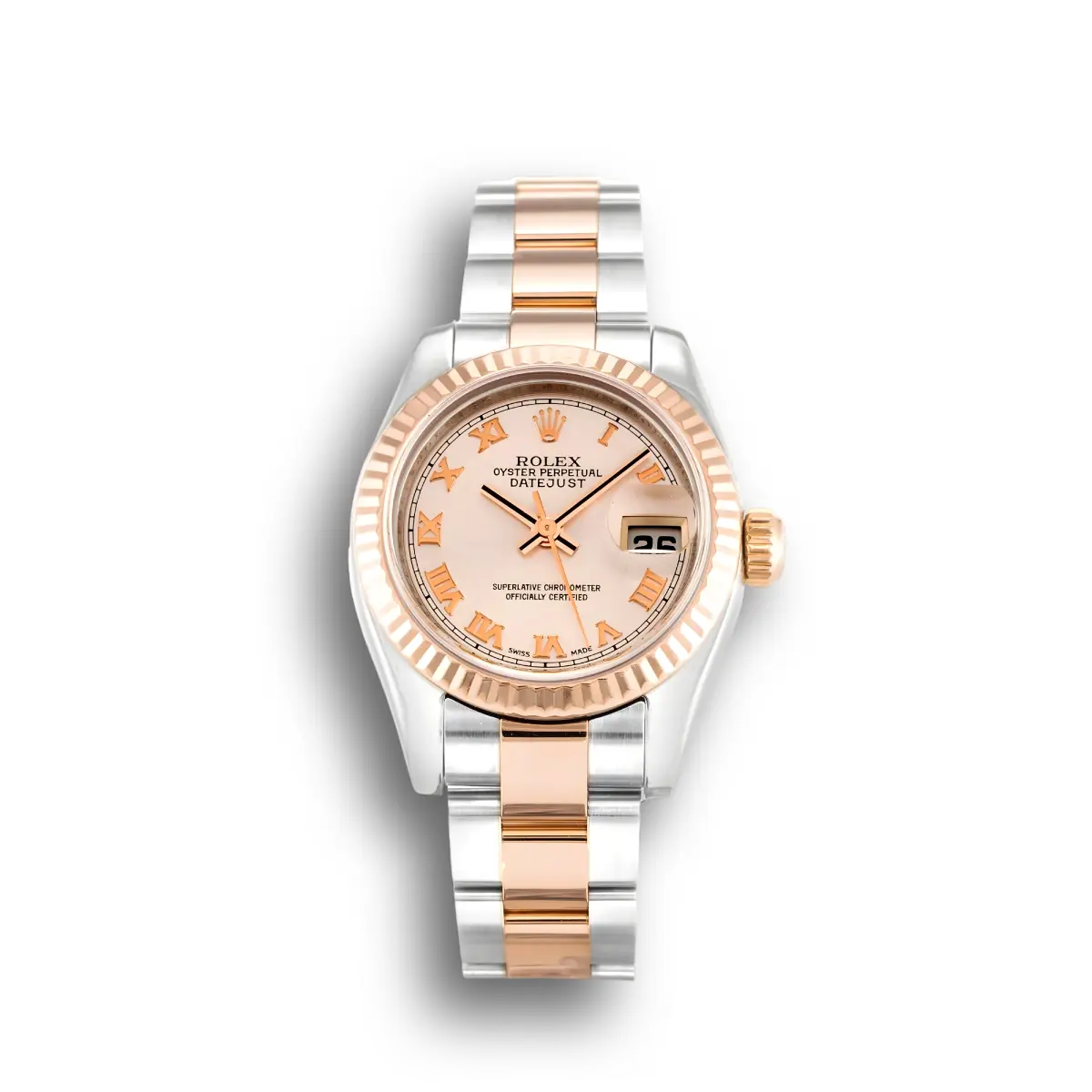 Lady-Datejust 179171 26mm Beautiful Rosé Zifferblatt