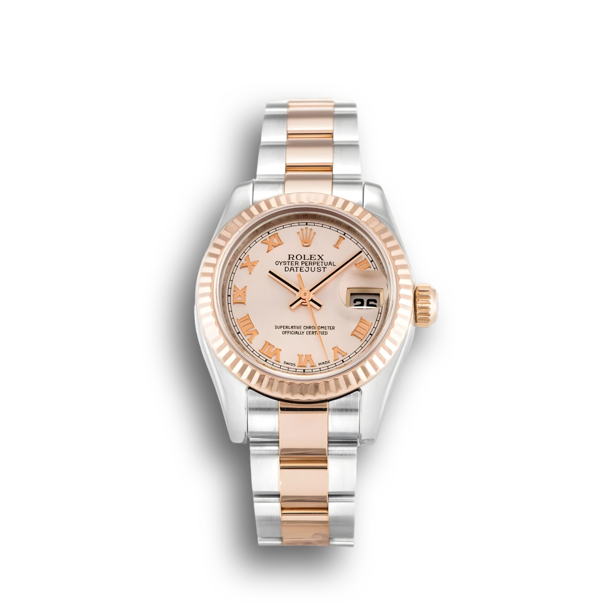 Lady-Datejust 179171 26mm Beautiful Rosé Zifferblatt
