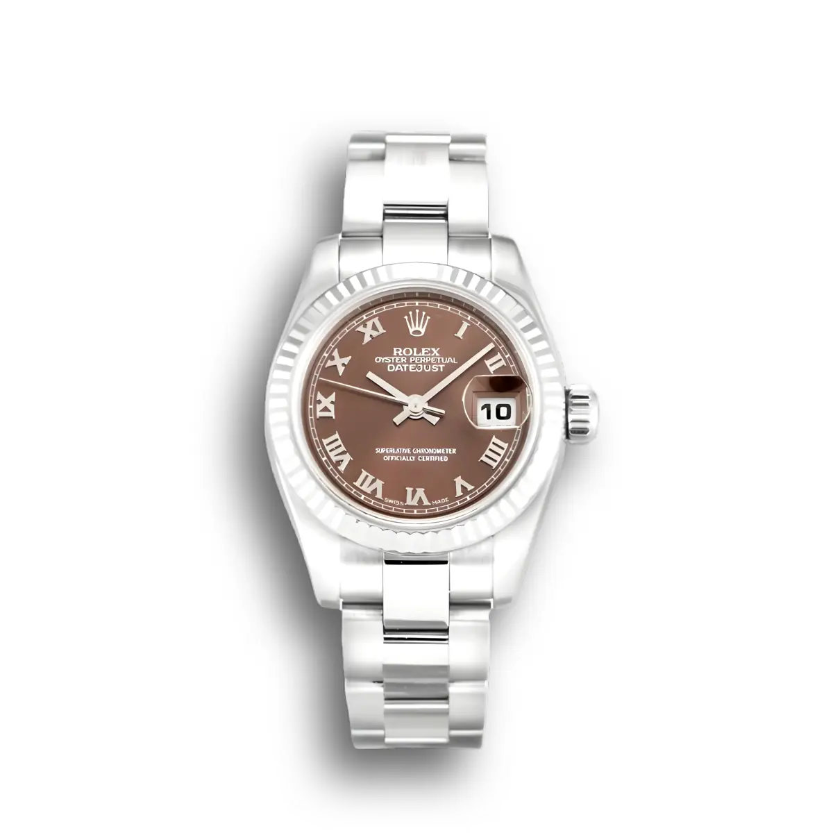 Lady-Datejust 179179 26mm Luxurious Bronze Zifferblatt