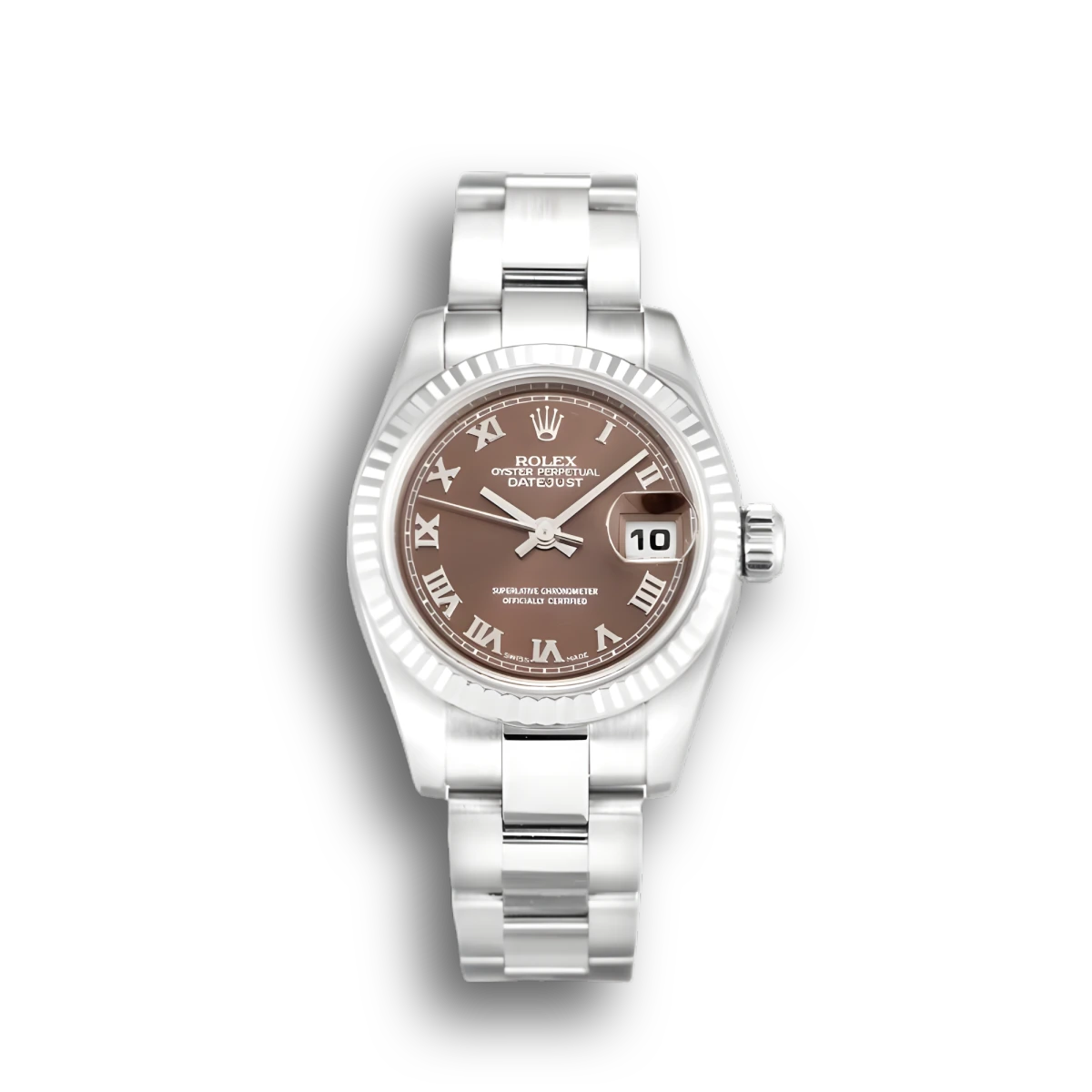 Lady-Datejust 179179 26mm Luxurious Bronze Zifferblatt