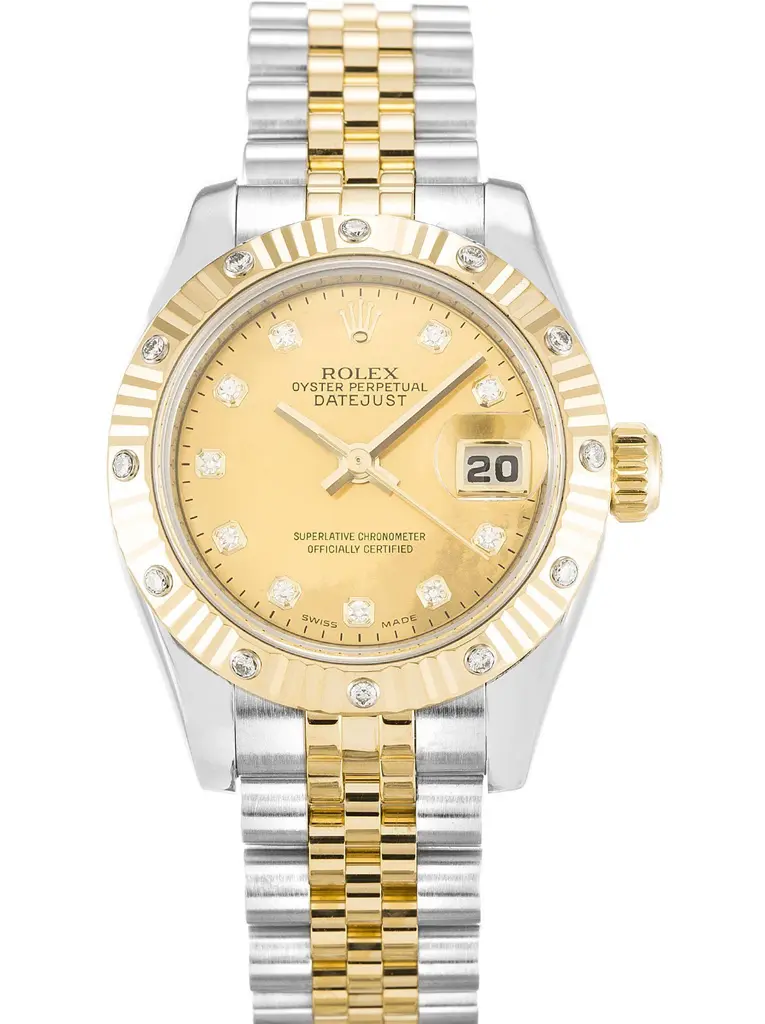 Rolex Lady Datejust 26mm Champagner Zifferblatt 179313 2