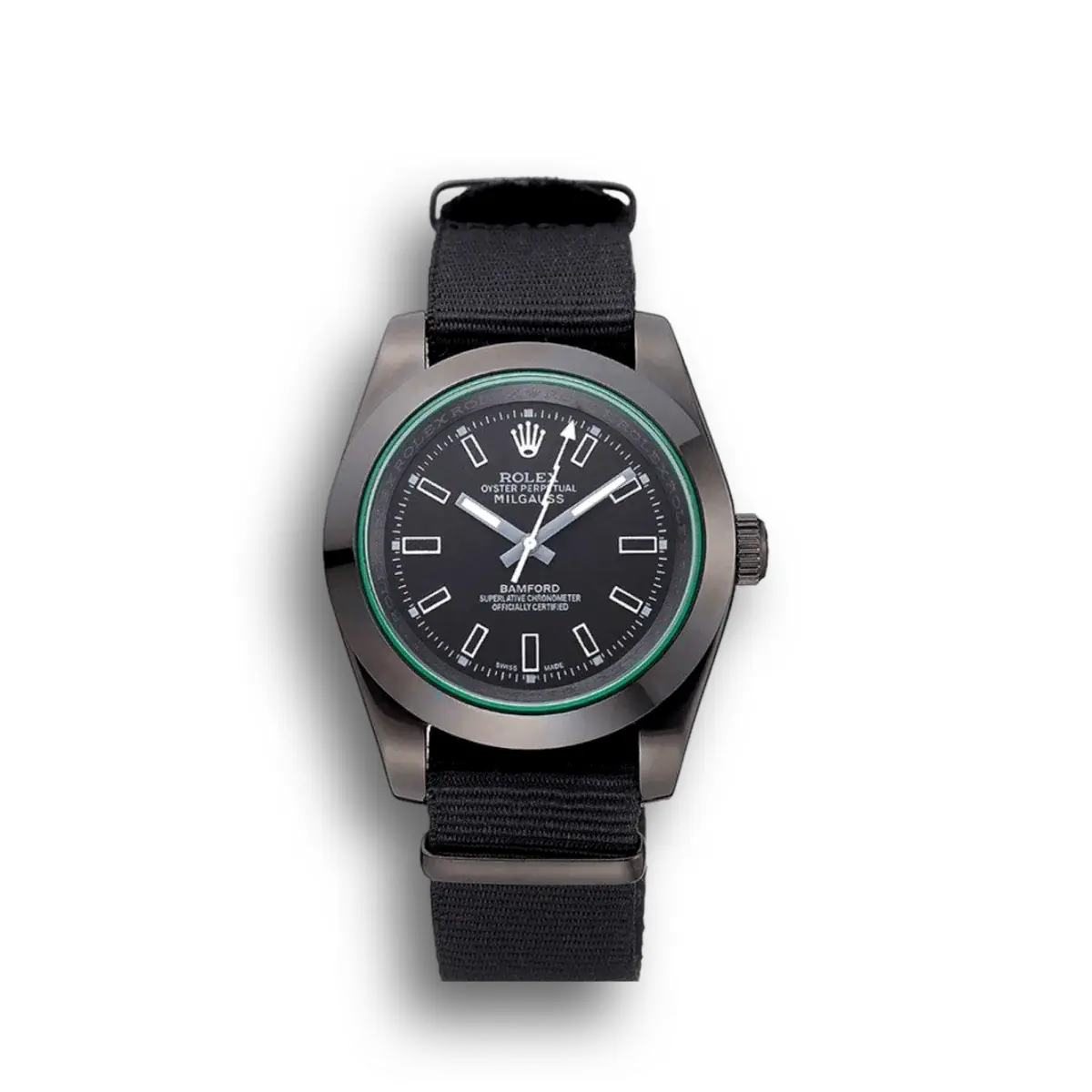 Rolex Milgauss 40mm Schwarz Zifferblatt 622001 Oyster Bracelet