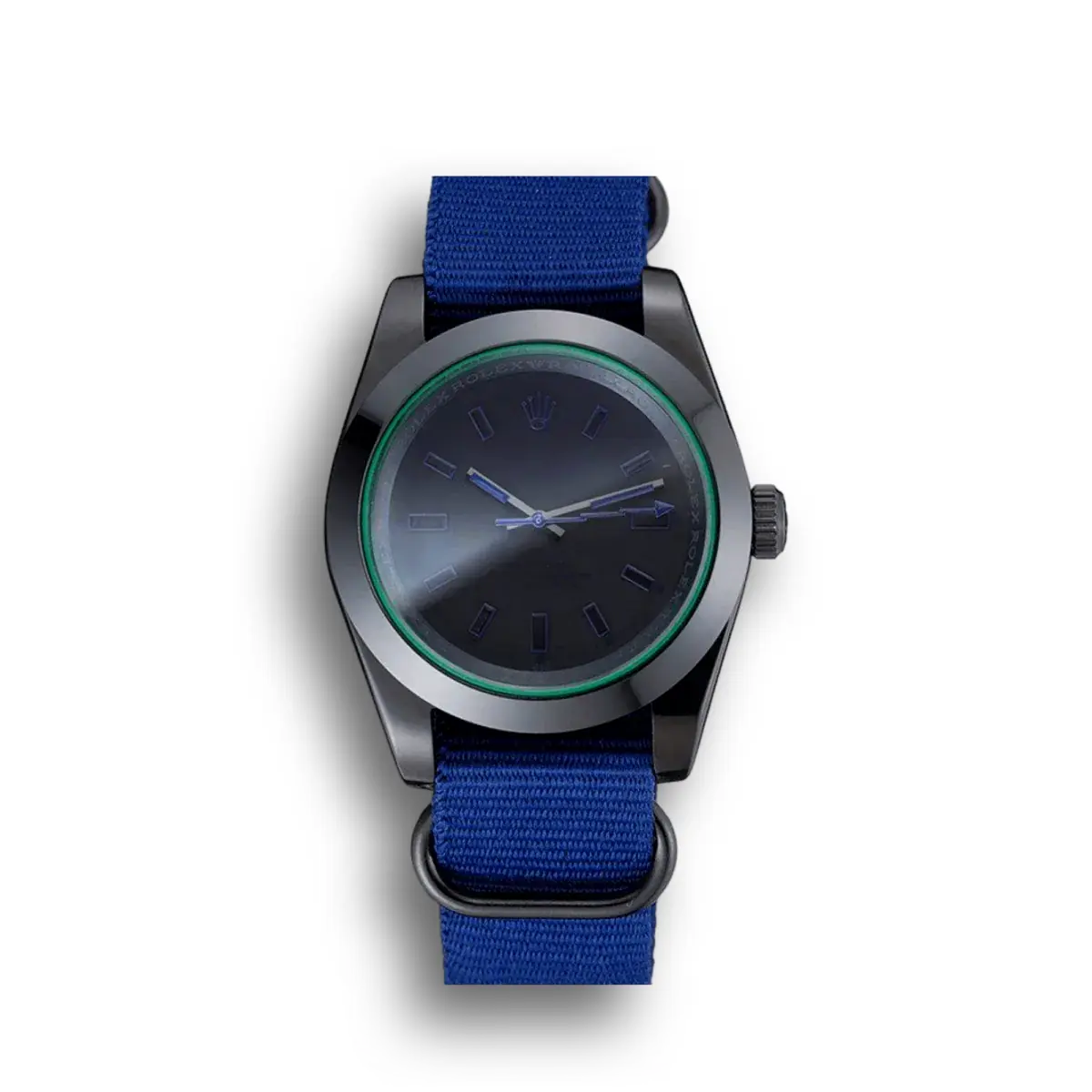 Rolex Milgauss 40mm Blau Zifferblatt 622005 Z-Blau Crystal