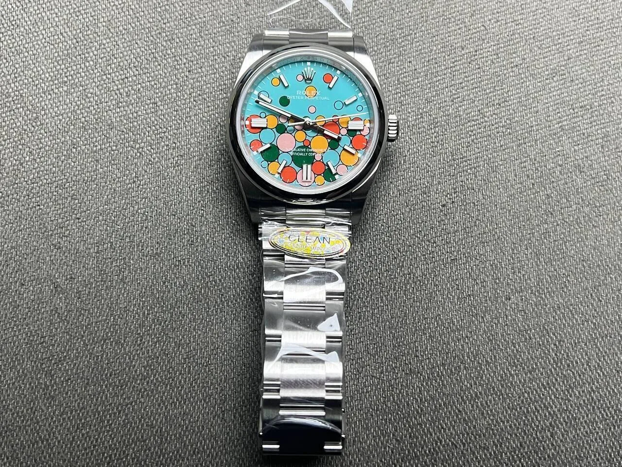 oyster-perpetual 126000 Super Clone - Seitenansicht