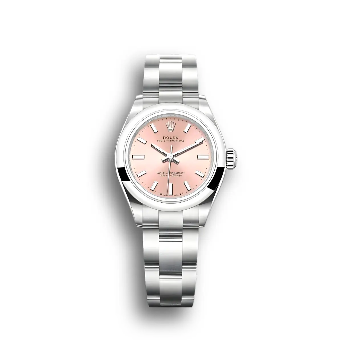 Oyster Perpetual 28mm Rosa Zifferblatt 276200