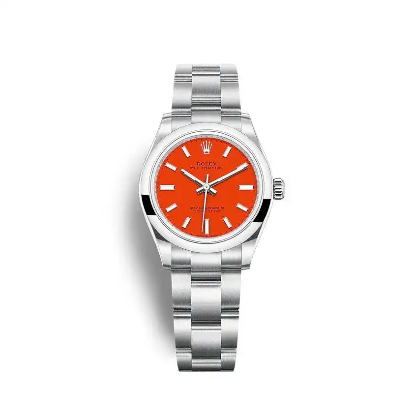 Oyster Perpetual 31mm Korall Rot Zifferblatt 277200