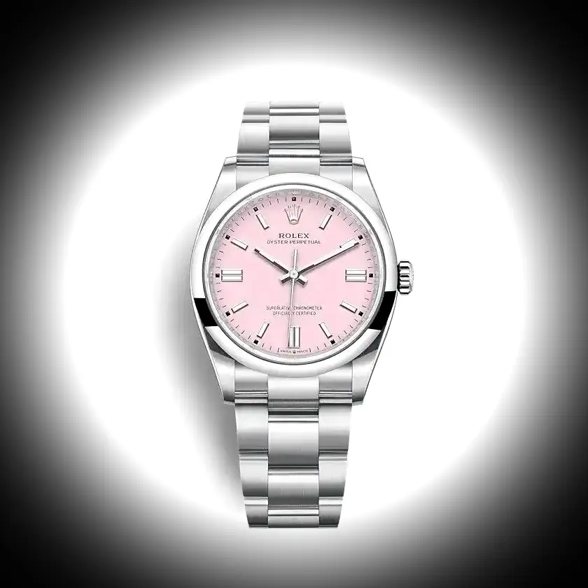Oyster Perpetual 36mm Candy Rosa Zifferblatt 126000