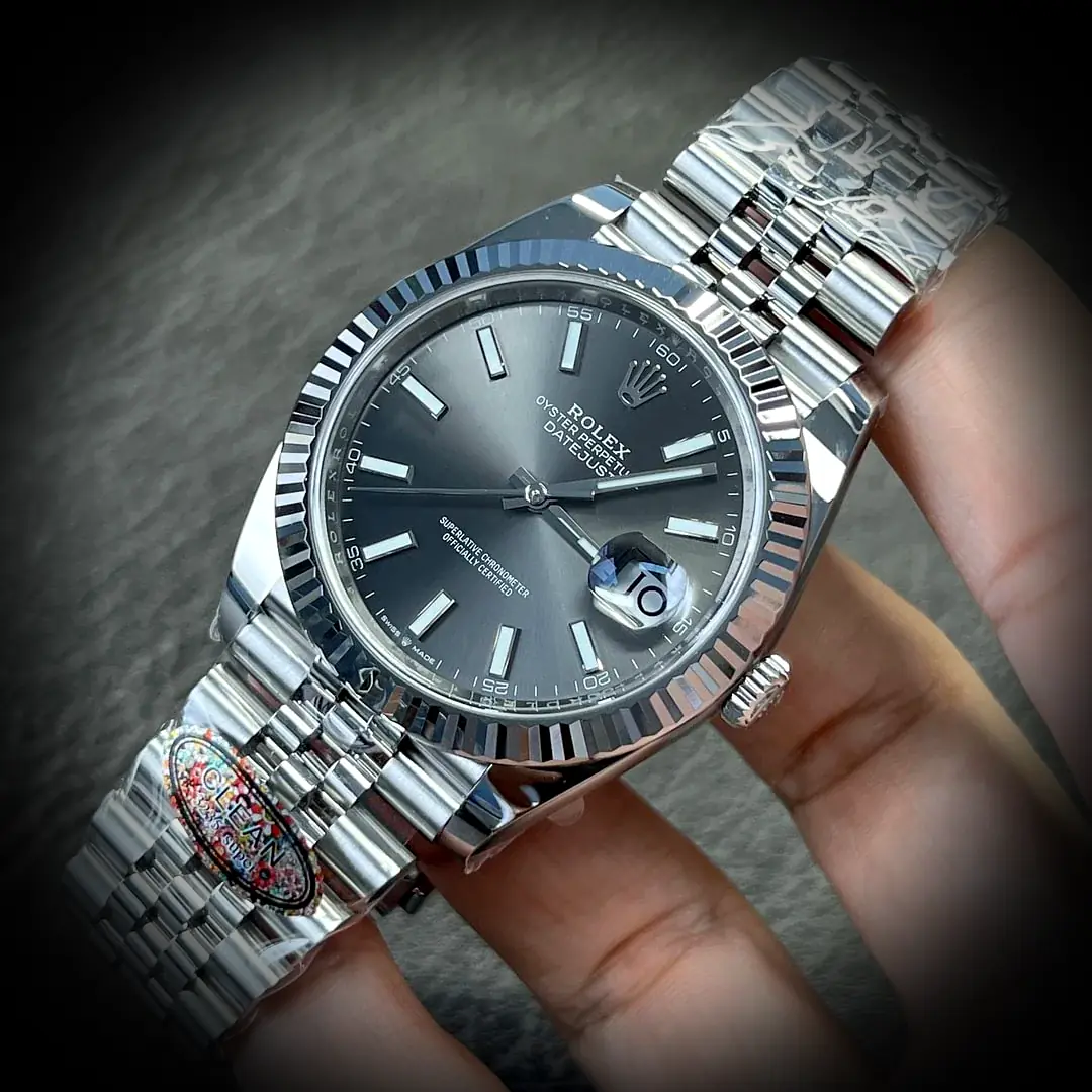 Rolex Datejust 126334 Superclone 41mm — Handgelenksaufnahme
