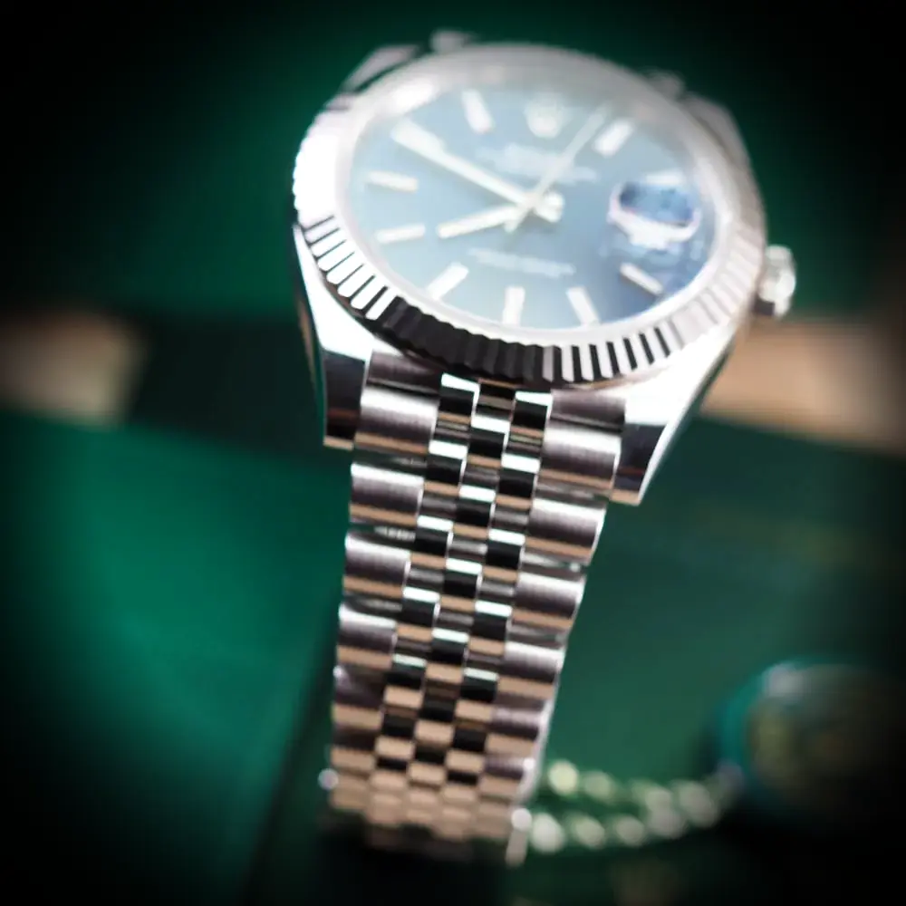 Rolex Datejust 126334 Superclone — Gehäusebodendetail