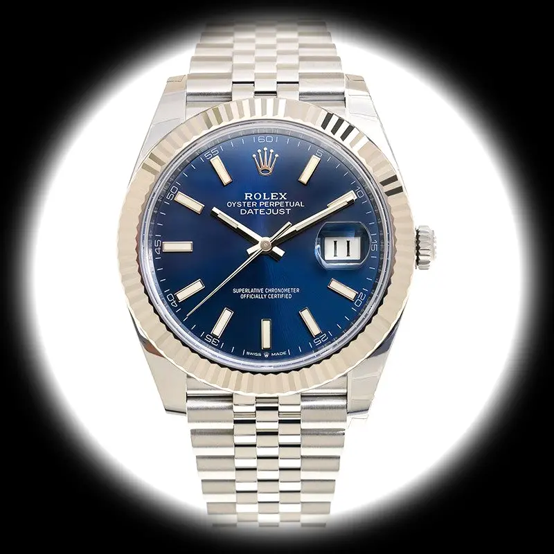 Rolex Datejust 126334 41mm – Blaues Zifferblatt am Jubilee-Armband