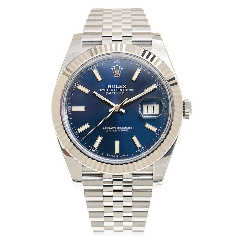 Datejust 126334 Blaues Zifferblatt Jubilee