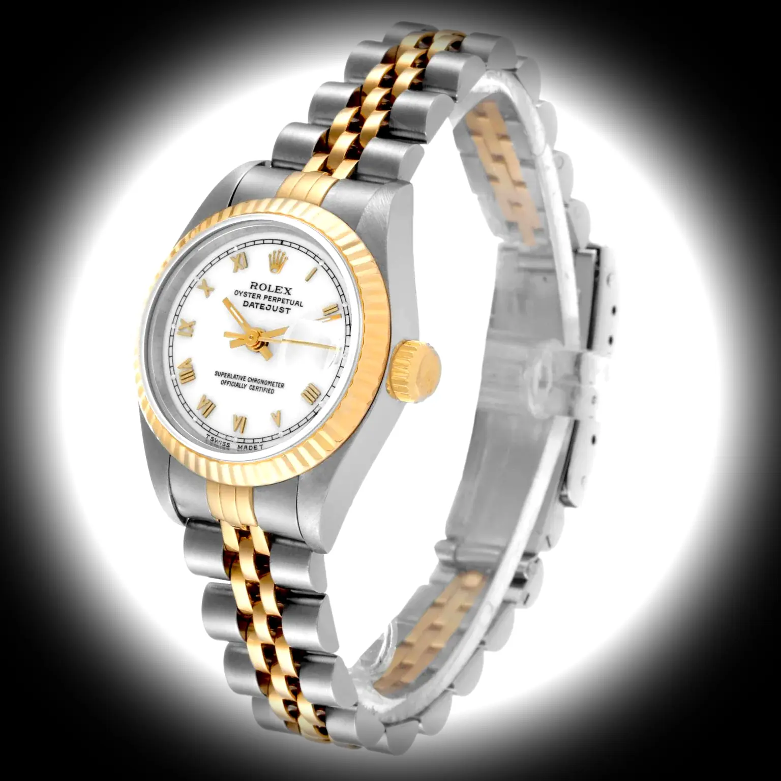 Lady-Datejust 69173 Superclone 26mm — Zifferblatt-Nahaufnahme