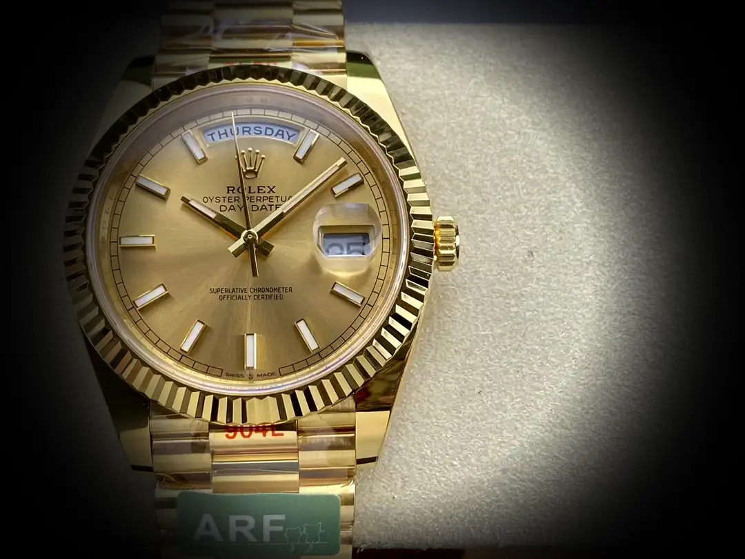 Day-Date 228238 1:1 Super Clone 40mm — Zifferblatt-Nahaufnahme