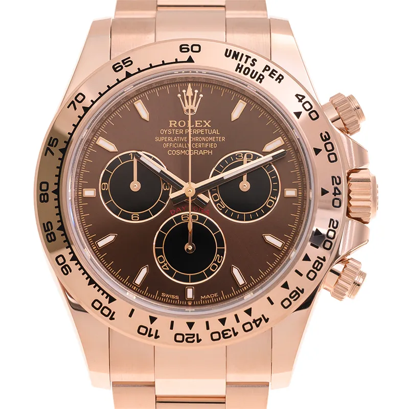 Rolex Daytona 126505 Nachbau 40mm — Zifferblatt-Nahaufnahme