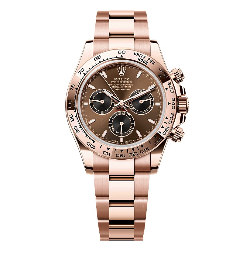 Rolex Daytona 126505 Schokolade Zifferblatt Everose