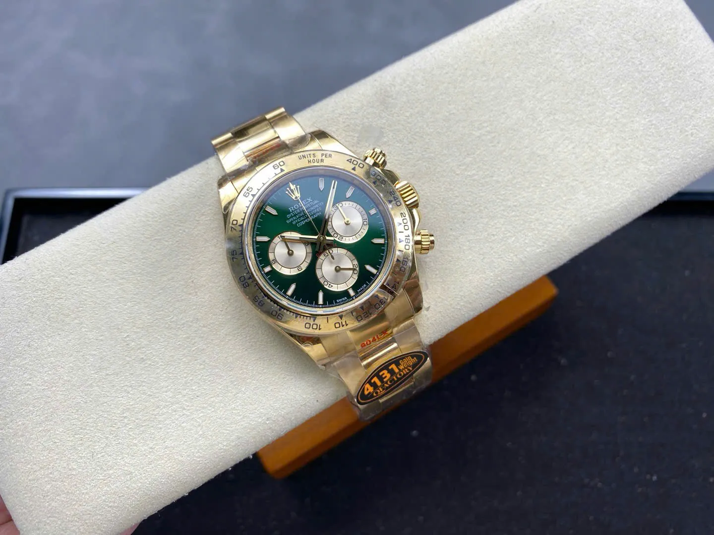 Rolex Daytona 126508 John Mayer Replica 40mm — Zifferblatt-Nahaufnahme