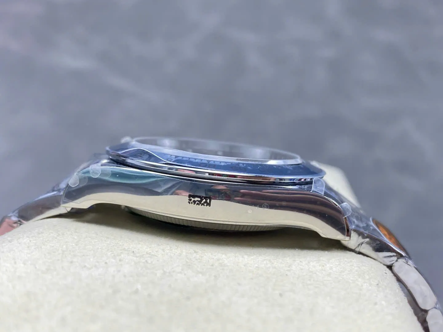 Daytona 126509 1:1 Replica Zifferblatt in leuchtendes blau — Lünette-Makro