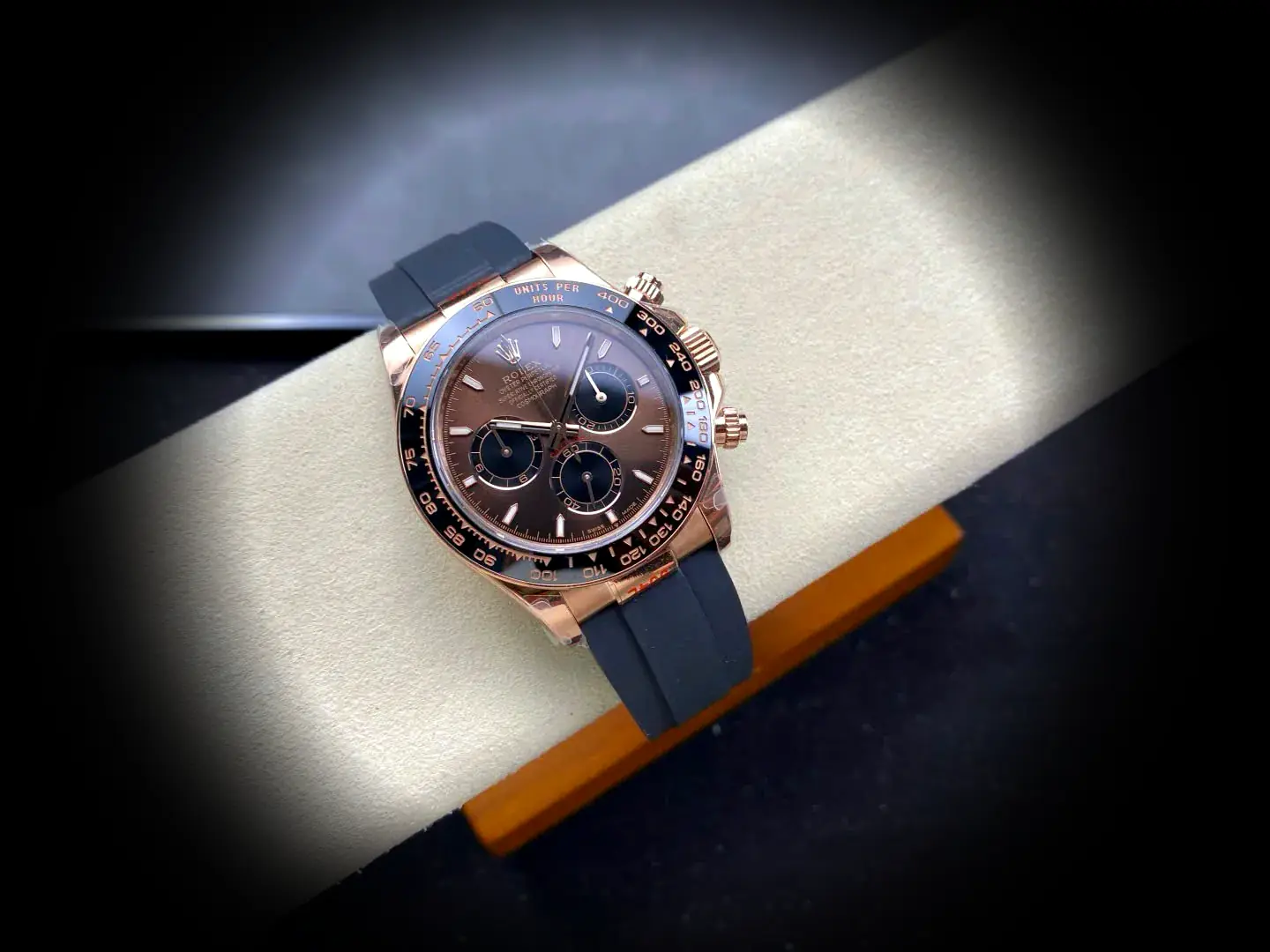 Daytona 126515LN Schweizer Replica 40mm — Zifferblatt-Nahaufnahme