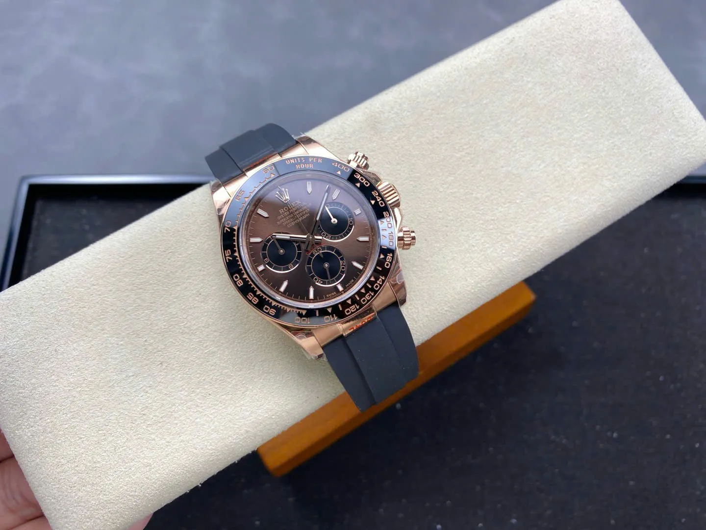 Daytona 126515LN Super Clone Replica 40mm — Zifferblatt-Nahaufnahme