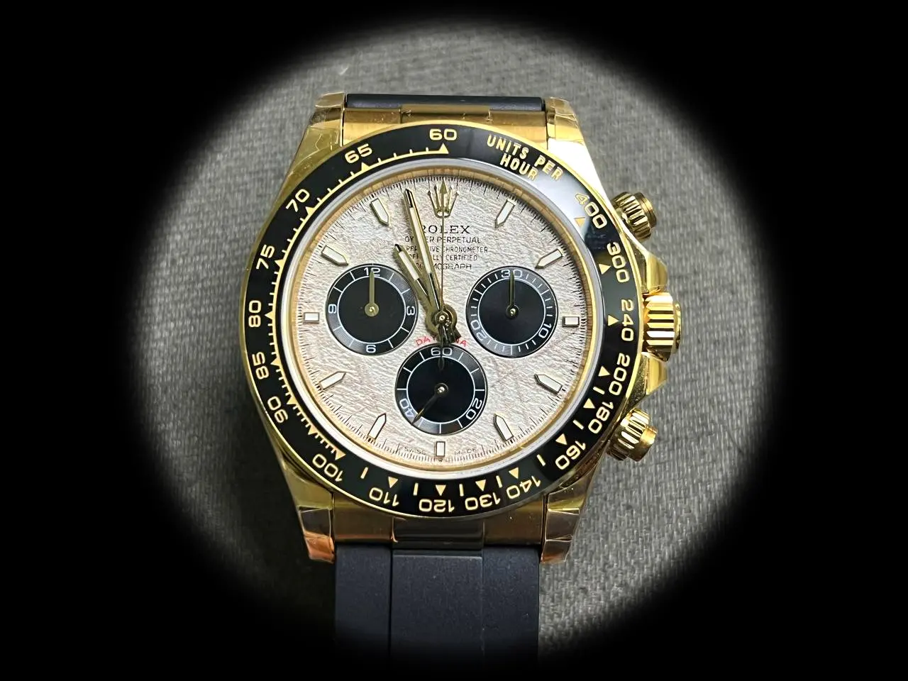 Daytona 126518LN Super Clone 40mm — Zifferblatt-Nahaufnahme