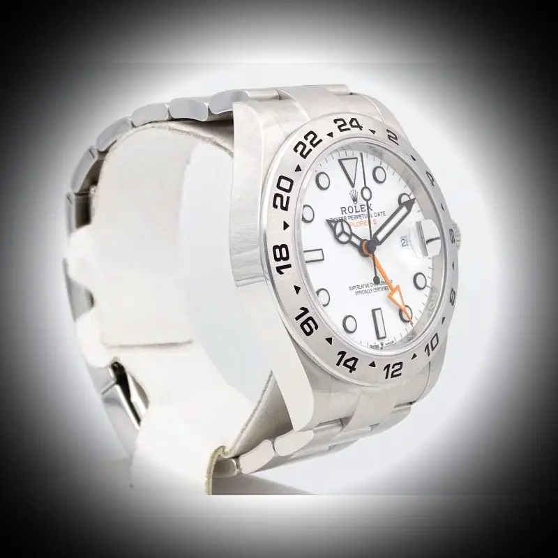 Explorer 226570 Polar Superclone 42mm — Zifferblatt-Nahaufnahme