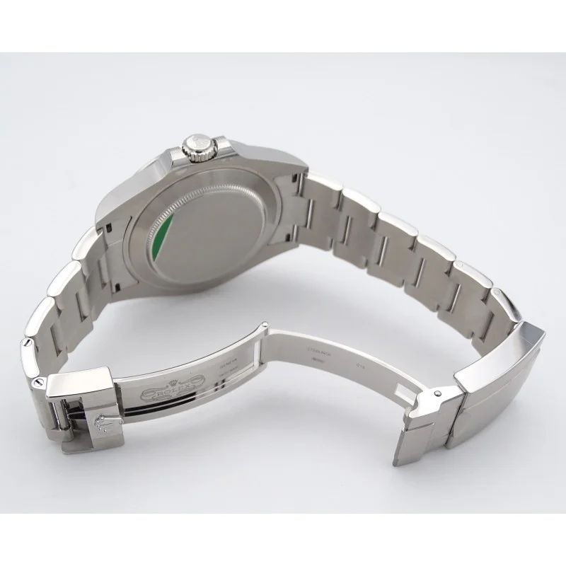 Explorer 226570 Nachbau Zifferblatt in weiß — Gehäusebodendetail