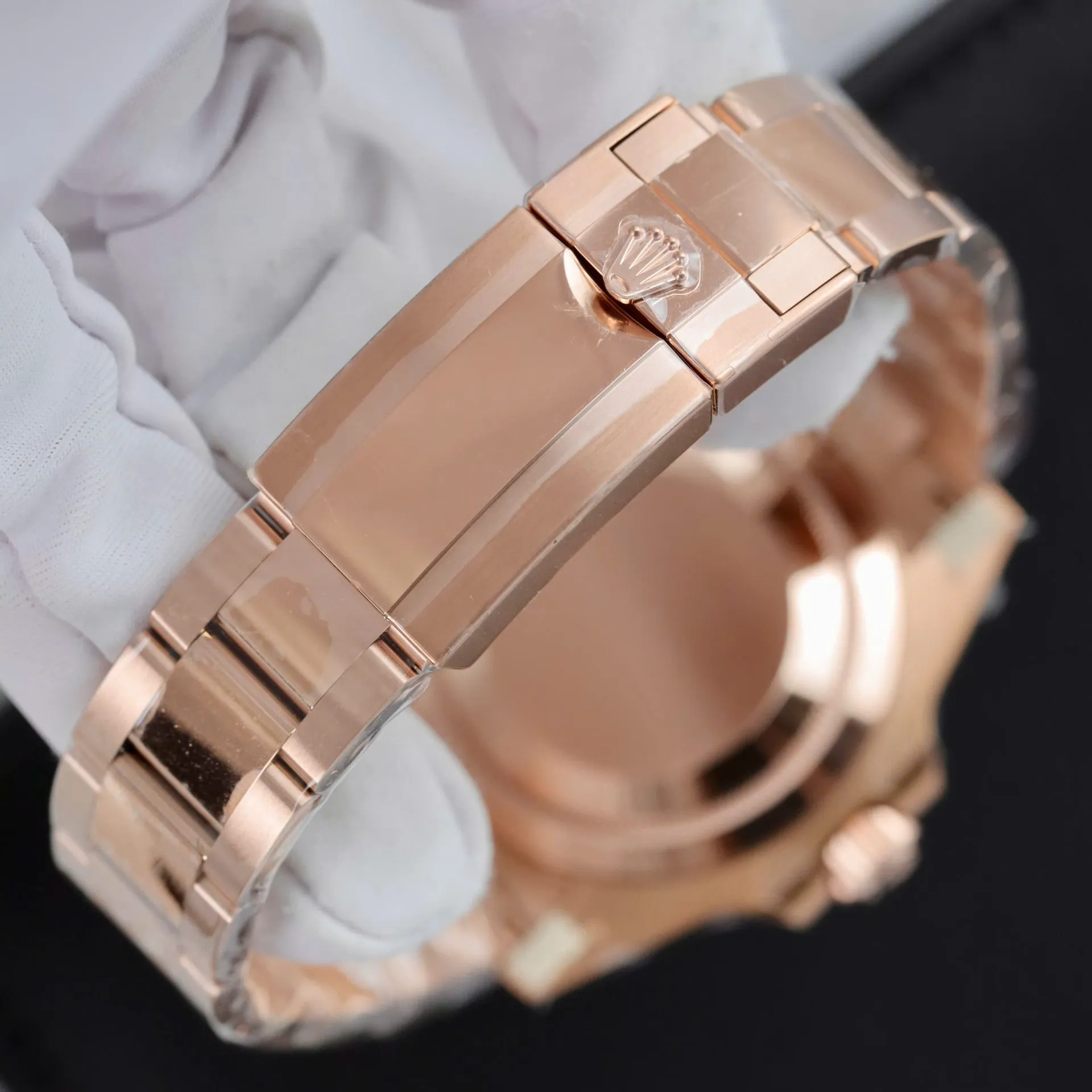 GMT-Master 126715CHNR Klon 40mm — Vorderansicht