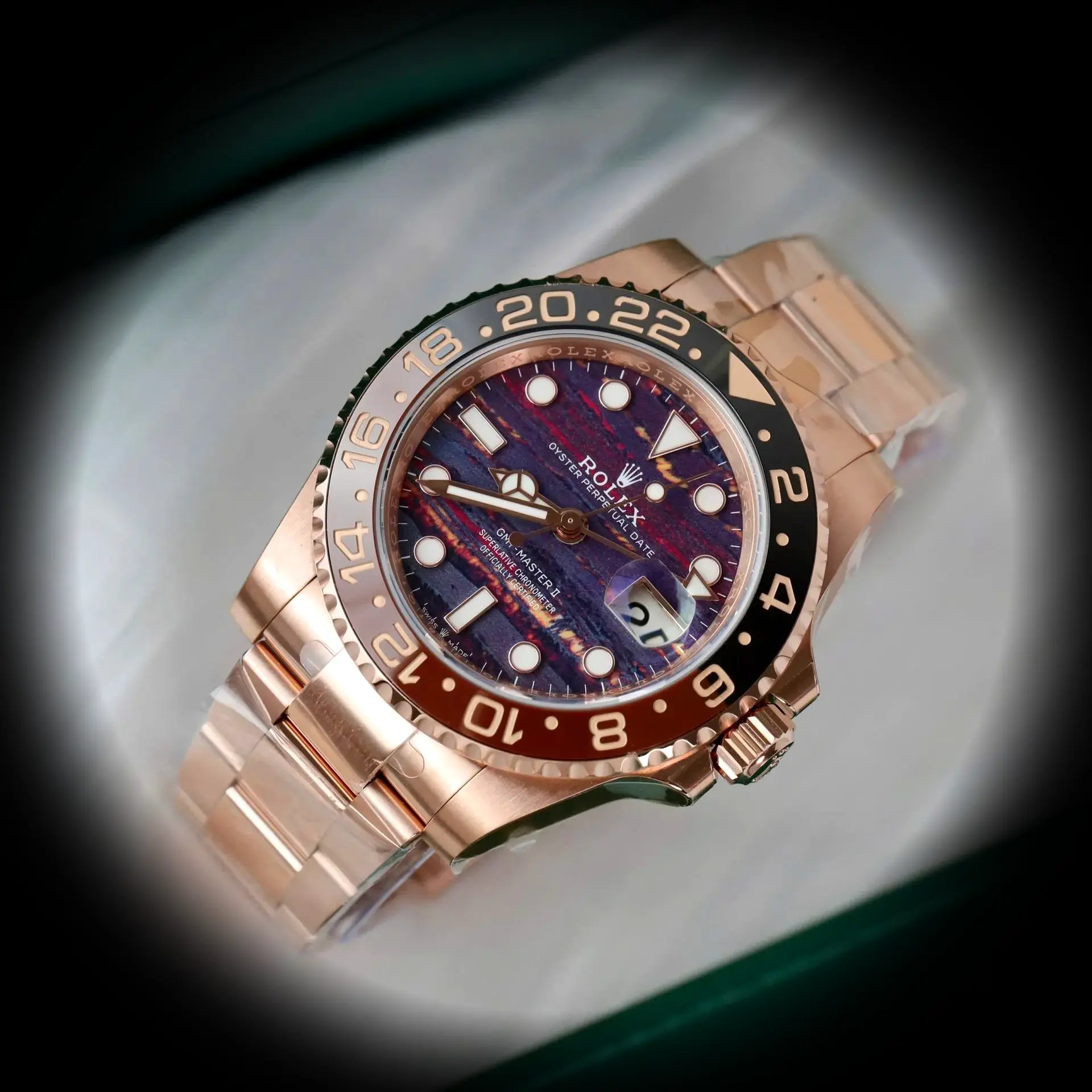 GMT-Master 126715CHNR 1:1 Super Clone — Seitenprofil