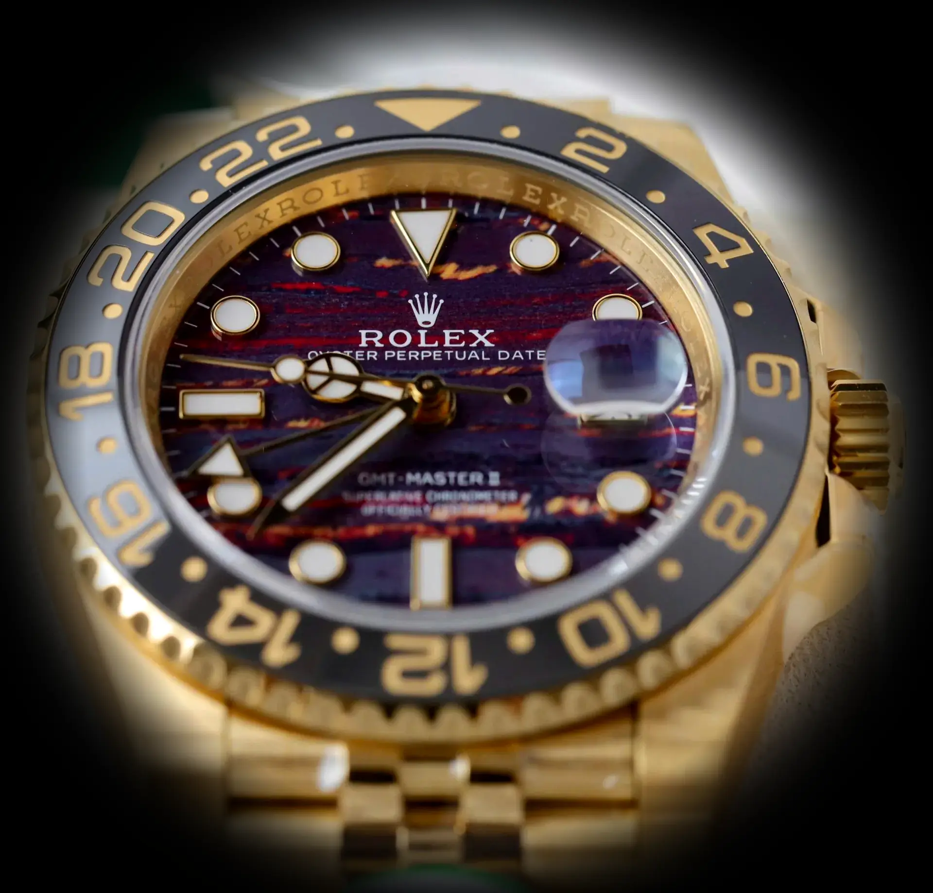 GMT-Master 126718GRNR Super Clone 40mm — Handgelenksaufnahme