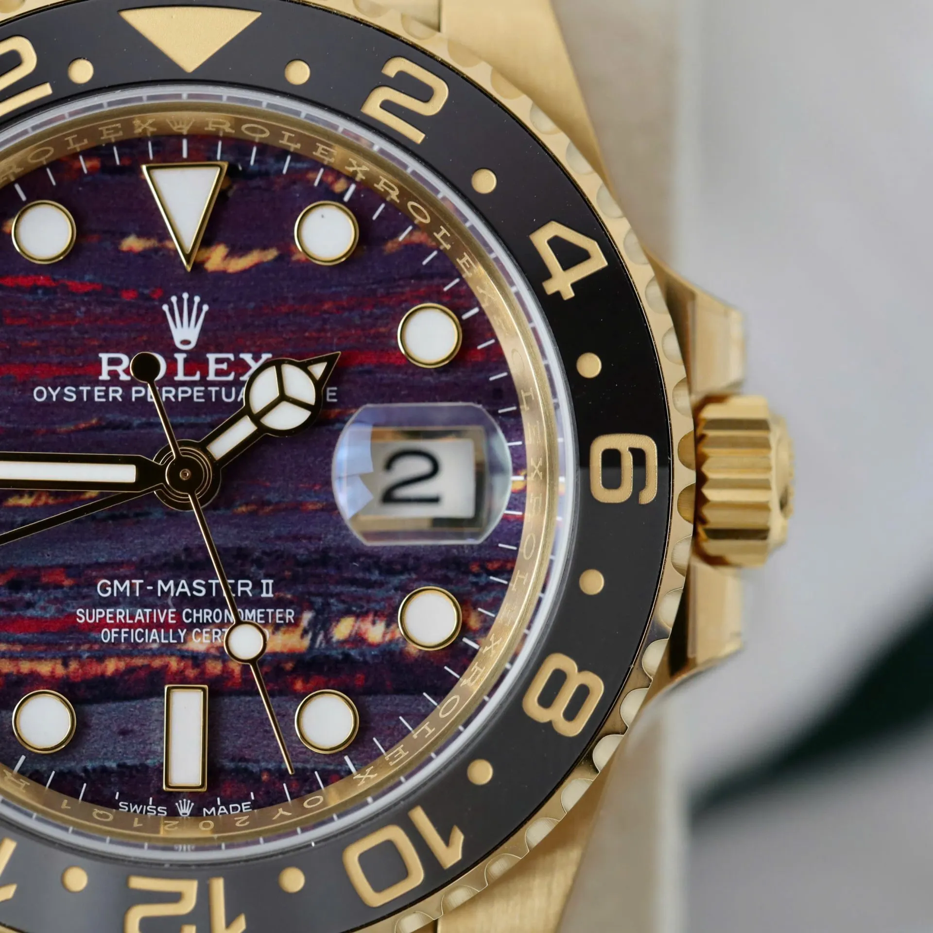 Rolex GMT-Master 126718GRNR Klon — Armband-Detail