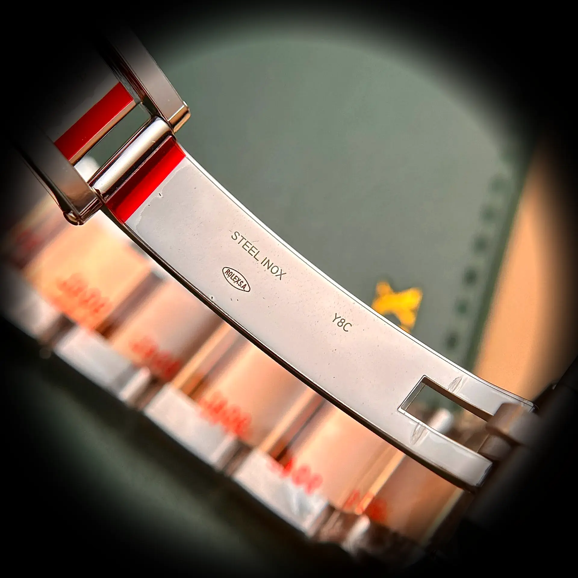 GMT-Master 126711CHNR 1:1 Super Clone Zifferblatt in schwarz — Lünette-Makro