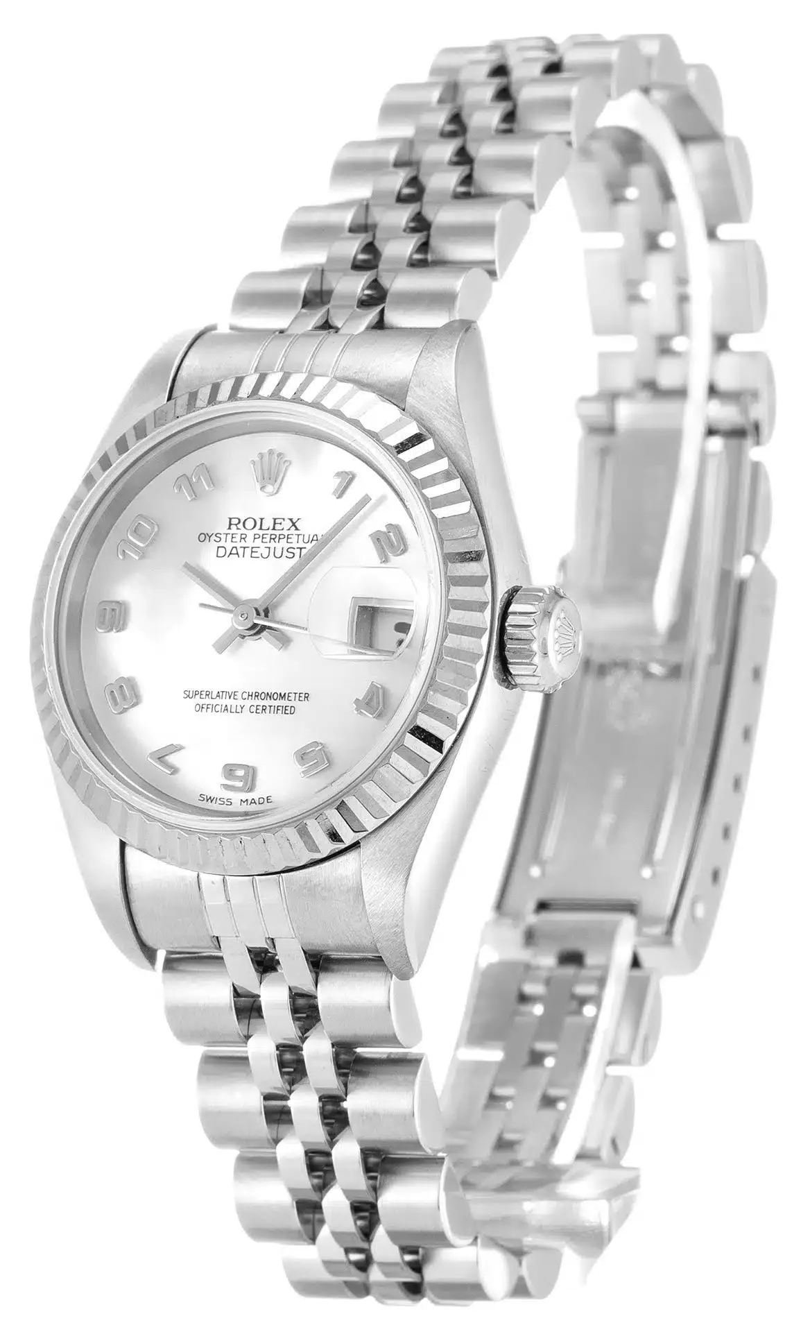 lady-datejust 79174 Super Clone – Gehäusebodenansicht