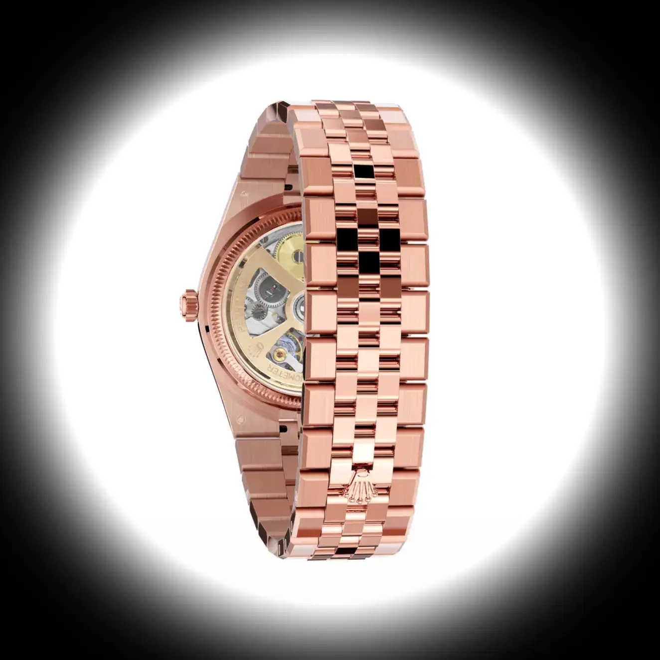 Rolex Land-Dweller 127235 Schweizer Klon 36mm — Handgelenksaufnahme