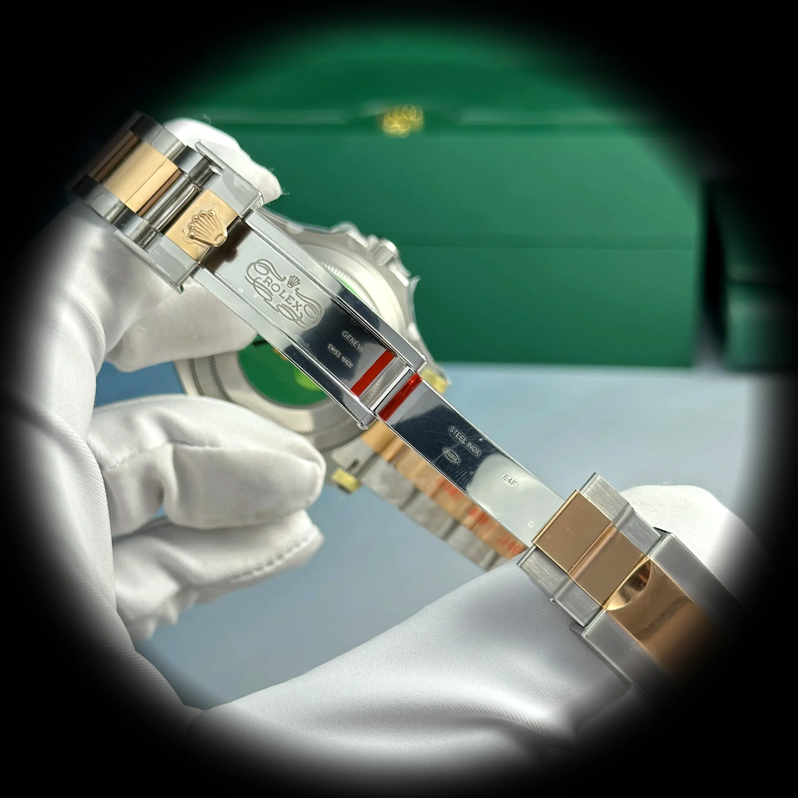 Yacht-Master 126621 Super Clone Zifferblatt in schokolade — Schrägansicht