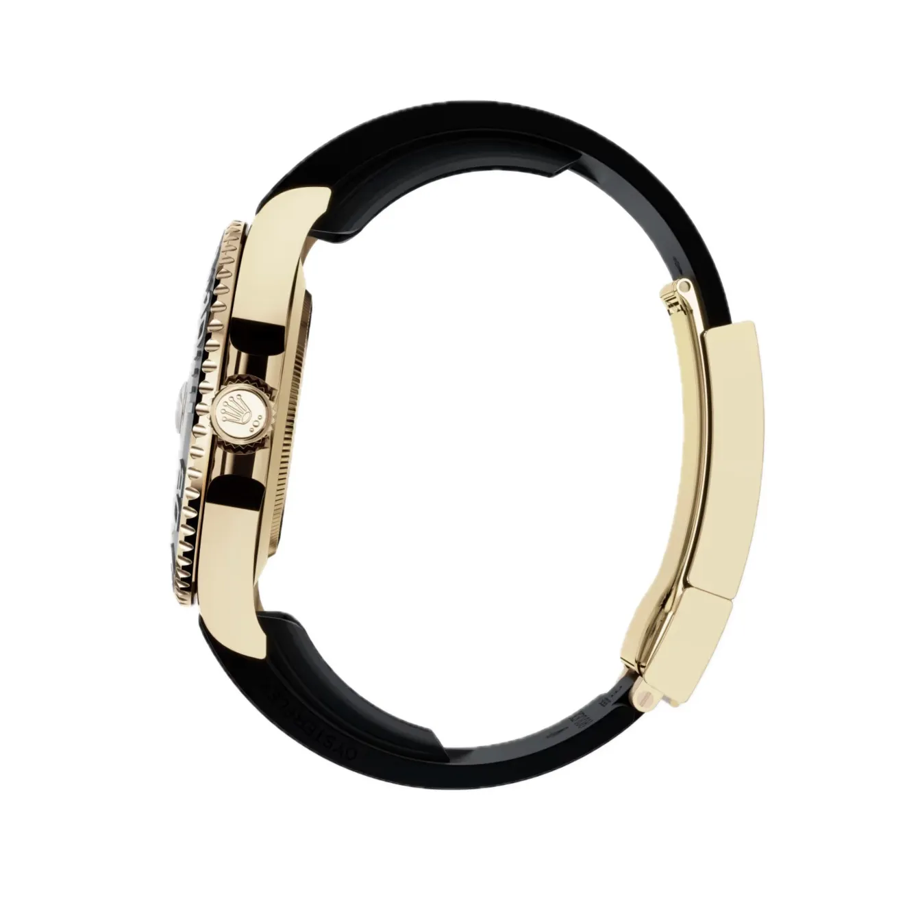 Rolex Yacht-Master 226658 Replica Zifferblatt in schwarz — Gehäusebodendetail