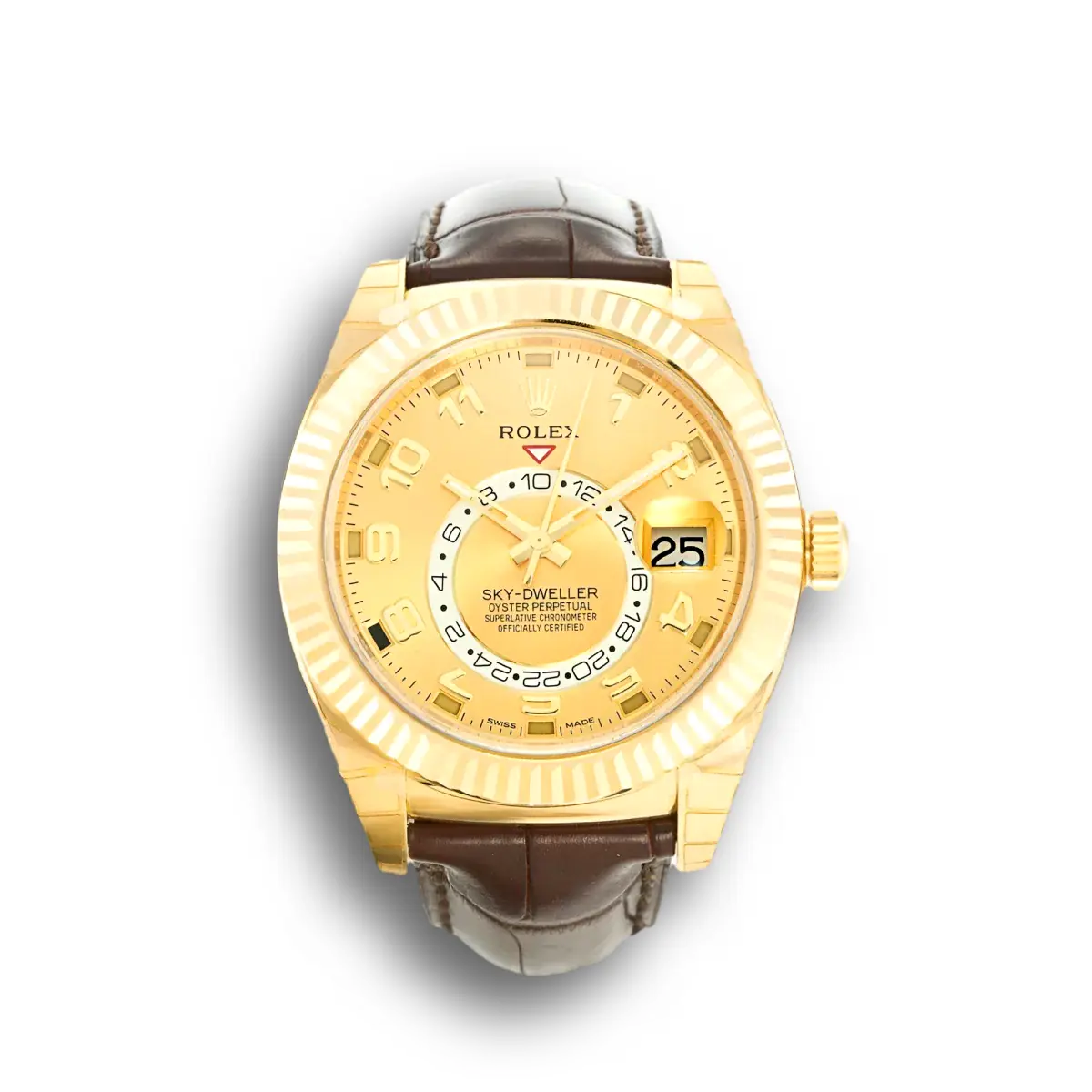 Rolex Sky-Dweller 326138 Gold Zifferblatt 42mm