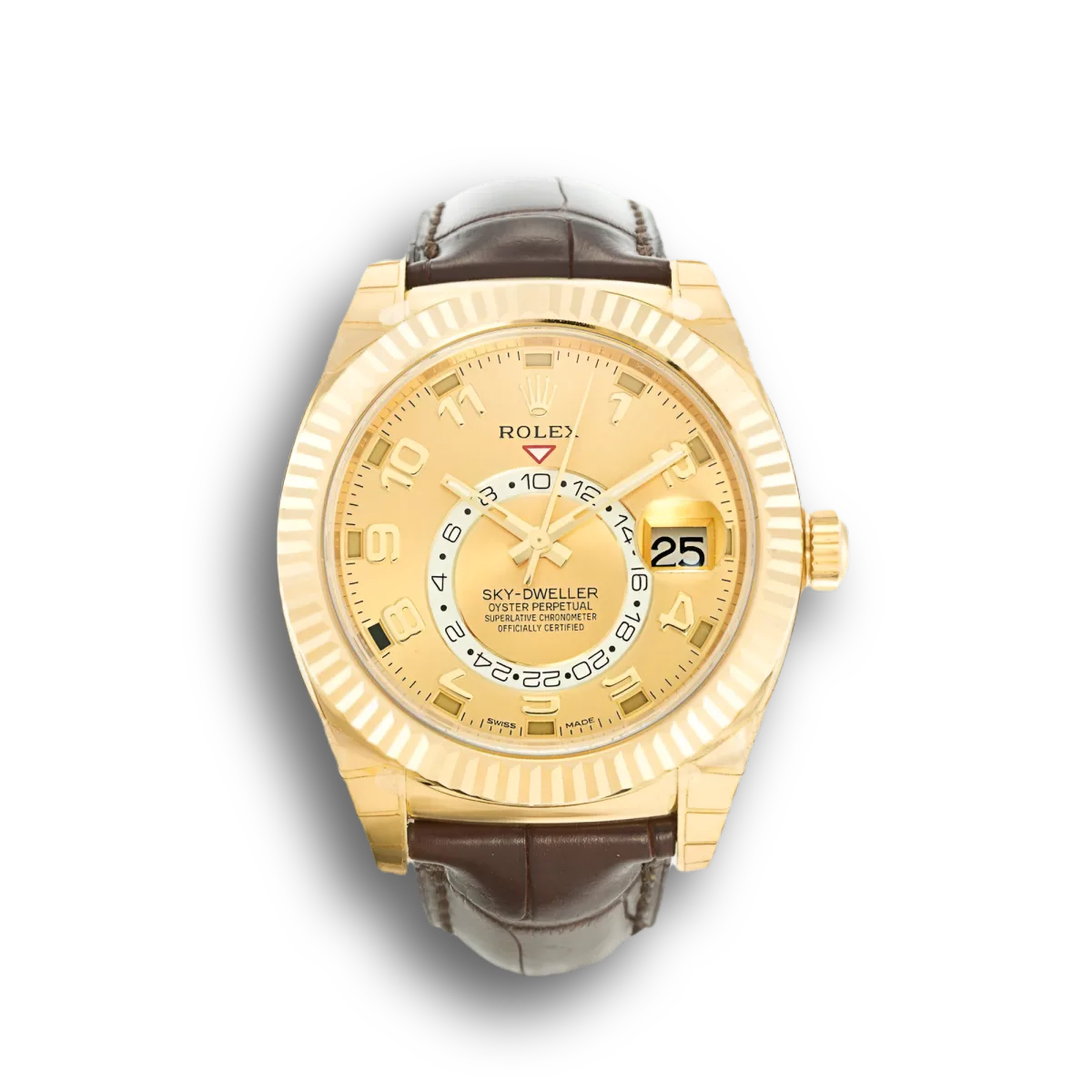 Rolex Sky-Dweller 326138 Gold Zifferblatt 42mm