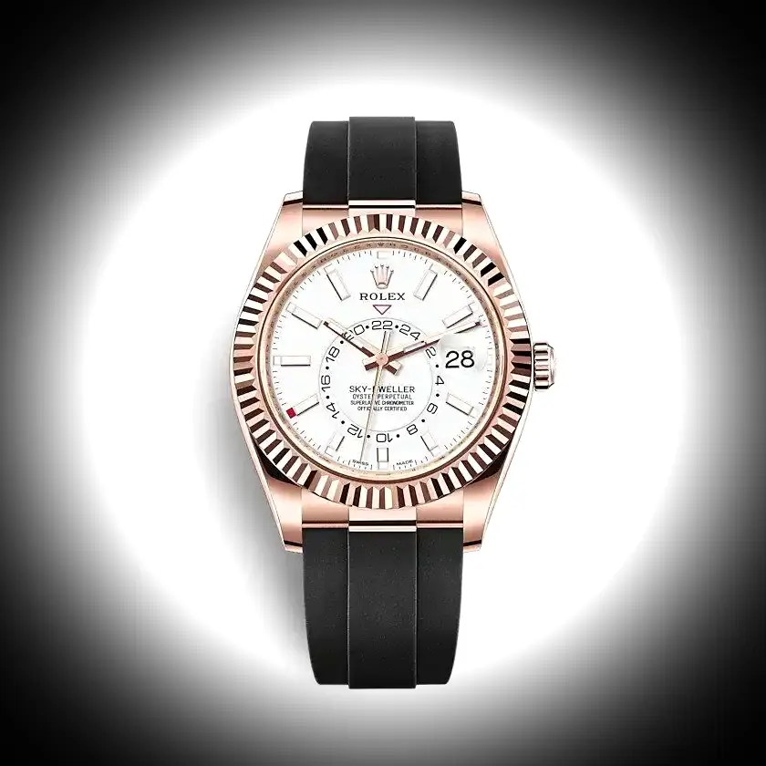 Rolex Sky-Dweller 326235 Weiß Zifferblatt 42mm