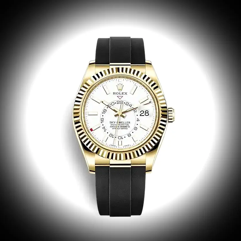 Rolex Sky-Dweller 326238 Weiß Zifferblatt 42mm