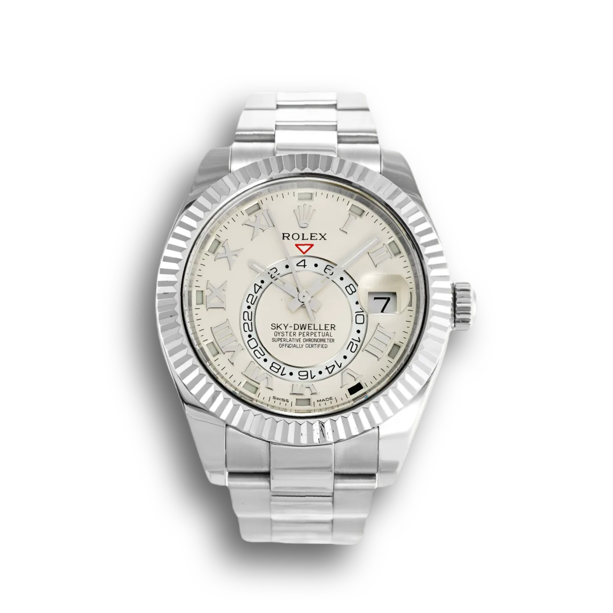 Rolex Sky-Dweller 326939 Silber Zifferblatt 42mm