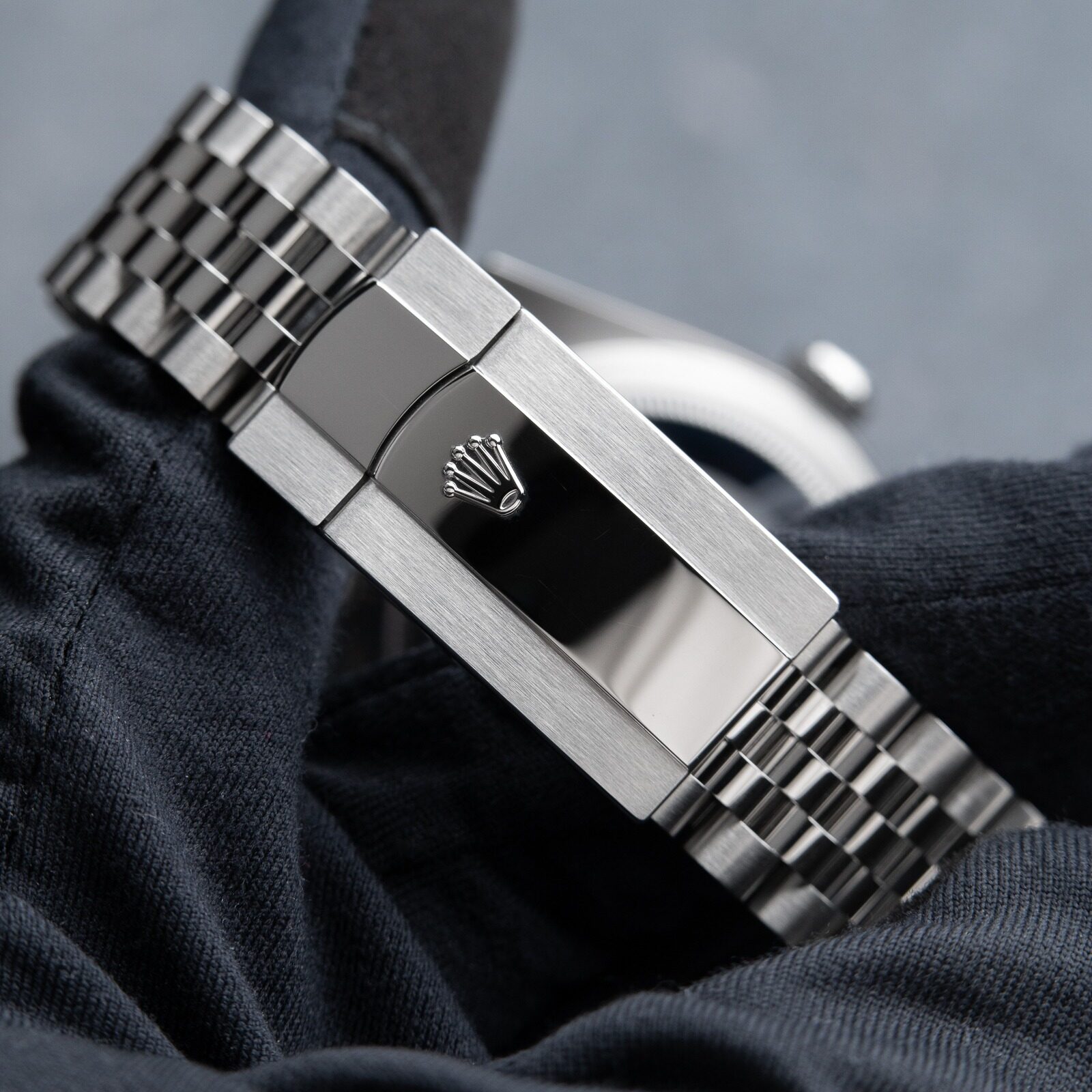 Sky-Dweller 336934 1:1 Replica Zifferblatt in leuchtendes schwarz — Seitenprofil