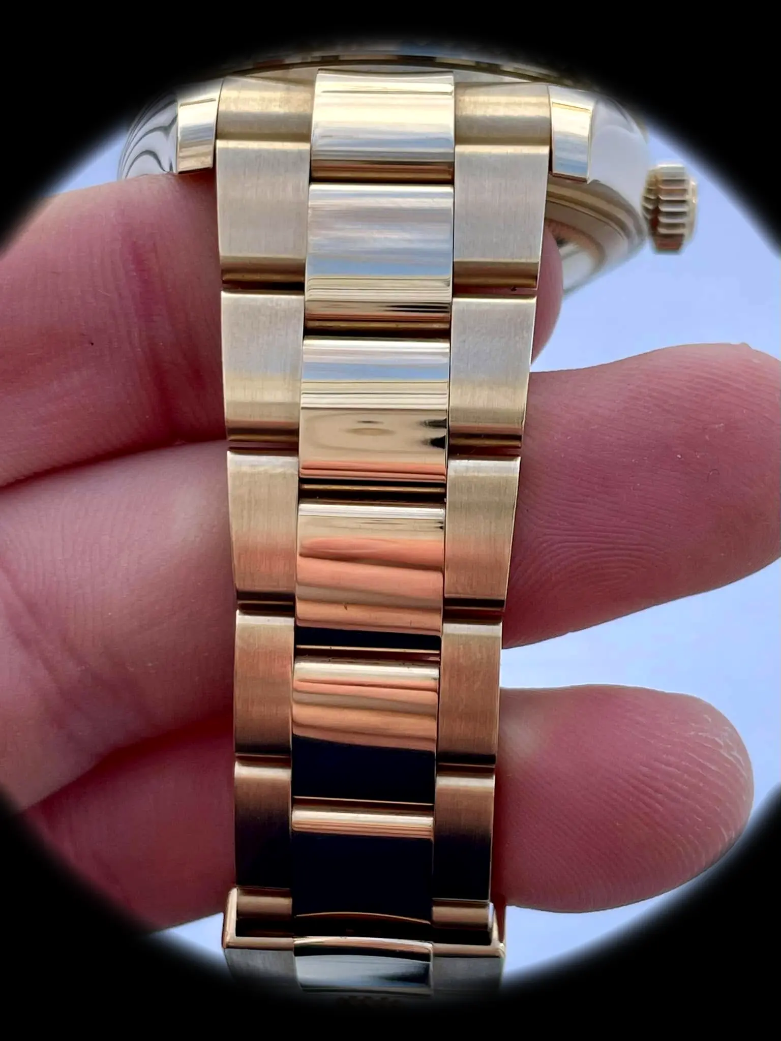 Rolex Sky-Dweller 336938 1:1 Super Clone 42mm — Zifferblatt-Nahaufnahme