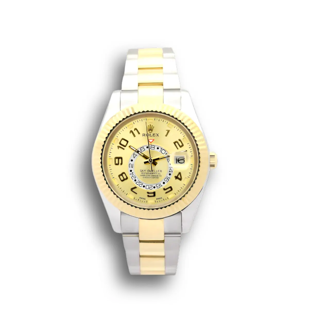 Rolex Sky-Dweller 326938 Gold Zifferblatt 42mm